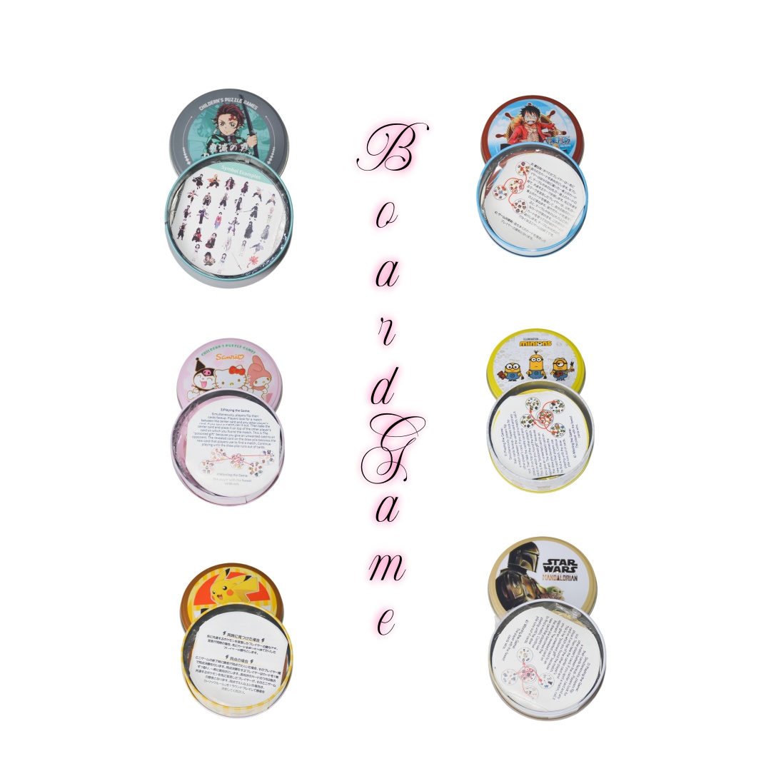 Board Games - Classic Matching Board Game, Portable Card