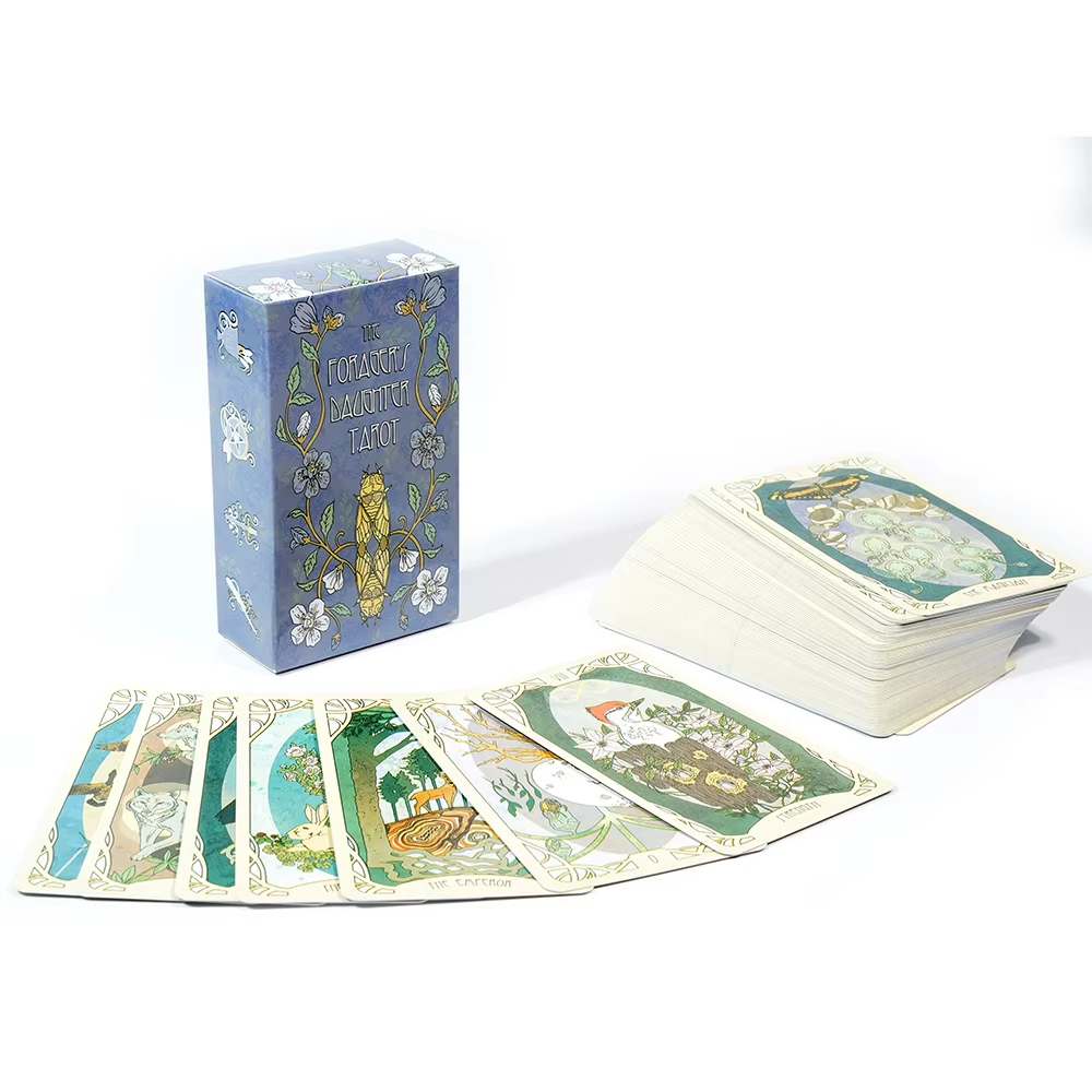 Forager'S Daughter Tarot Divin - đánh giá và giá Tarot Cards Deck With Guidebook