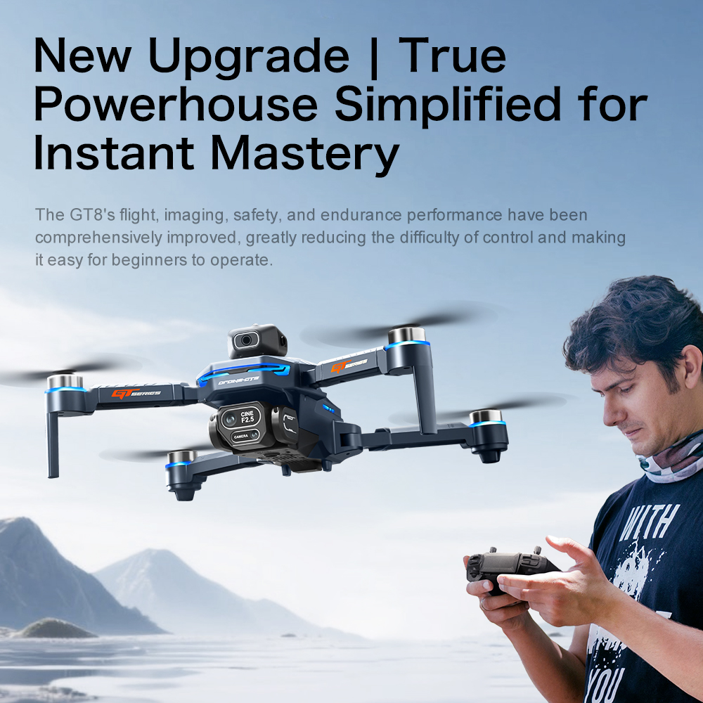 Original GT8 Drone 8K Professi - đánh giá và giá Fpv Brushless Rc Drone 4K