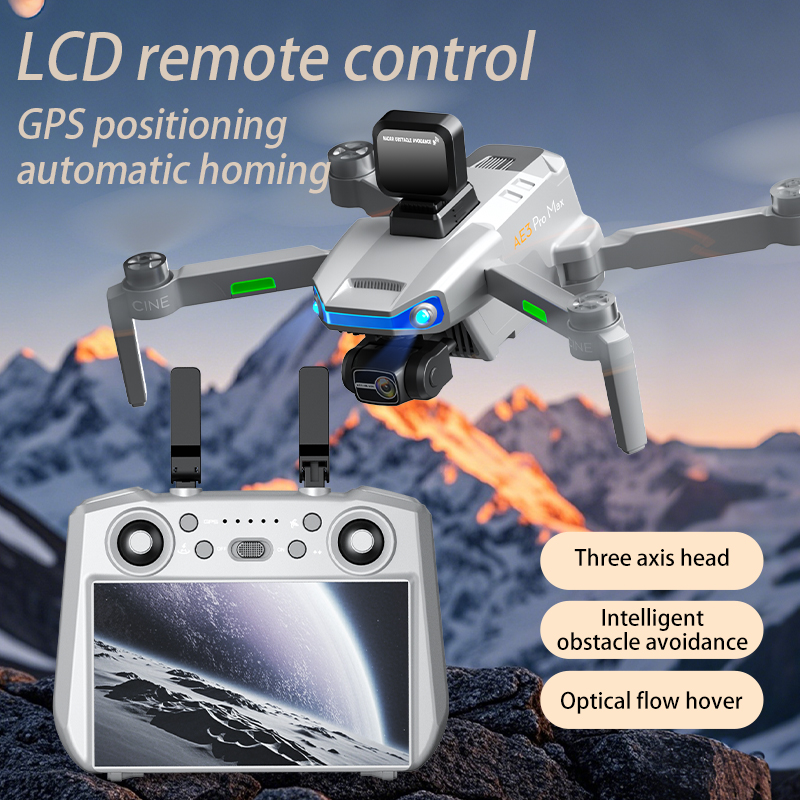AE3 PRO Max NEW LCD SC GPS Dro - đánh giá và giá Fpv Brushless Rc Drone 4K