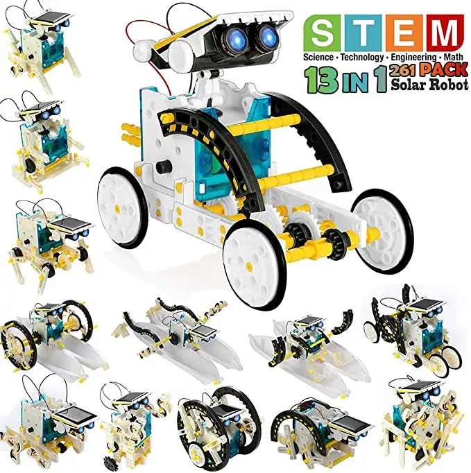 STEM 13-in-1 Education Solar R - đánh giá và giá Stem Solar Robot Kit For Kids