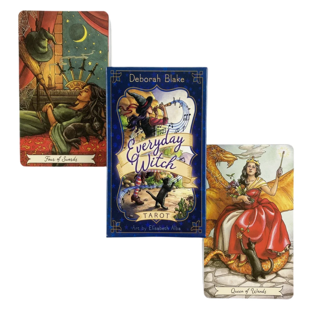 Everyday Witch Tarot Cards Dec - đánh giá và giá Tarot Cards Deck With Guidebook
