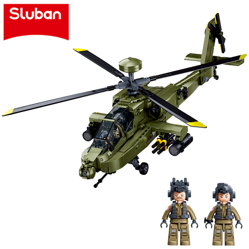 Sluban M38‑B1536 Boeing AH‑64D - đánh giá và giá Lego Compatible Military Tank