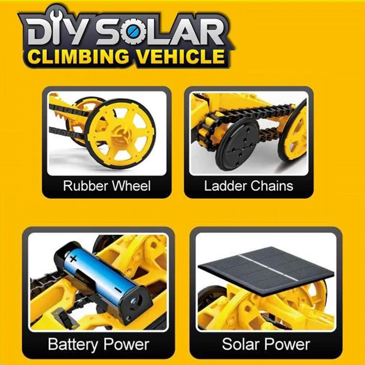 Solar Toy Novel Children Toys  - đánh giá và giá Stem Solar Robot Kit For Kids