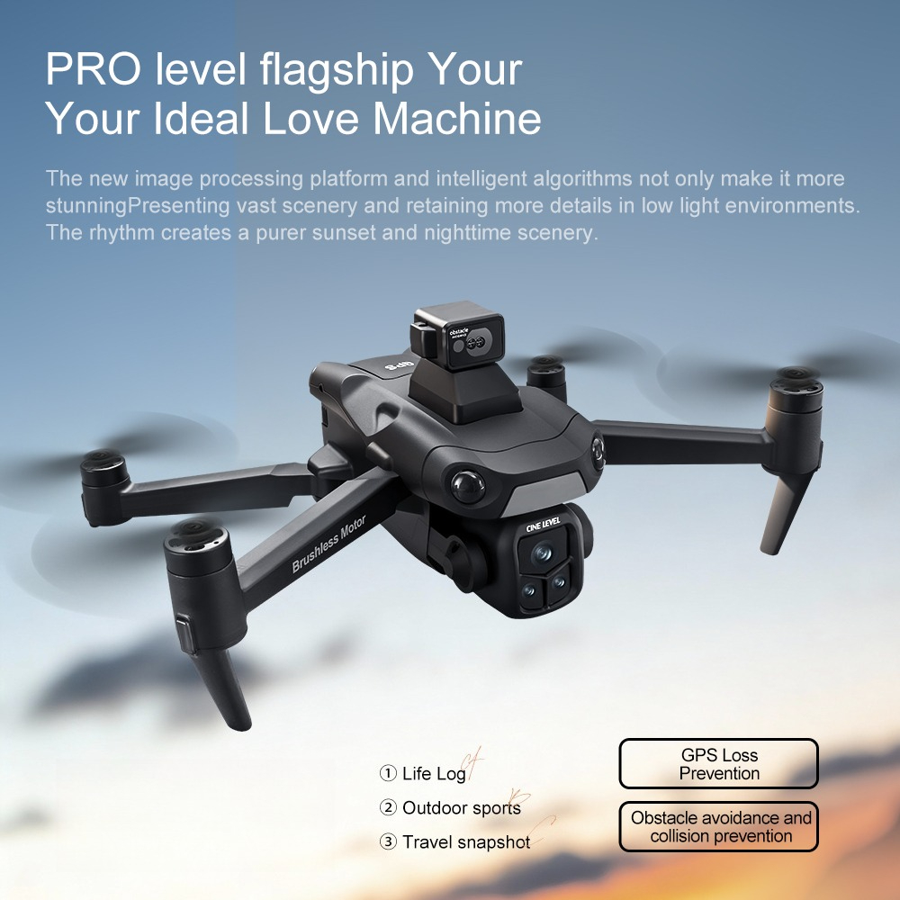 Original A1R3S GPS Foldable Dr - đánh giá và giá Fpv Brushless Rc Drone 4K