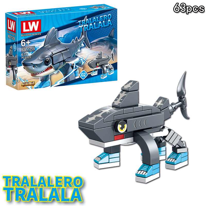 Anime Italian Brainrot Tralale - đánh giá và giá Anime Action Figure Blind Box