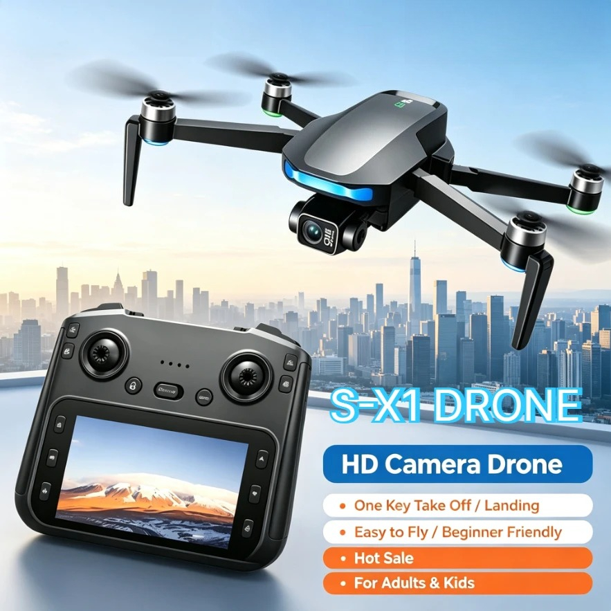Original S-X1 GPS Drone 8K HD  - đánh giá và giá Fpv Brushless Rc Drone 4K