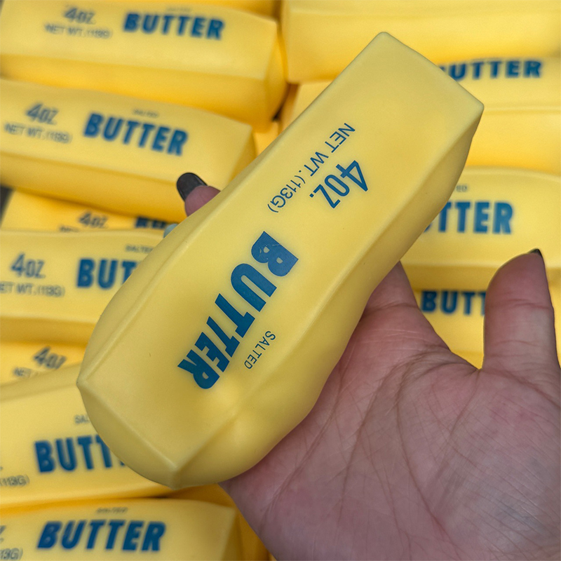 Butter Stick Squishy Stress Ba - đánh giá và giá Building Blocks