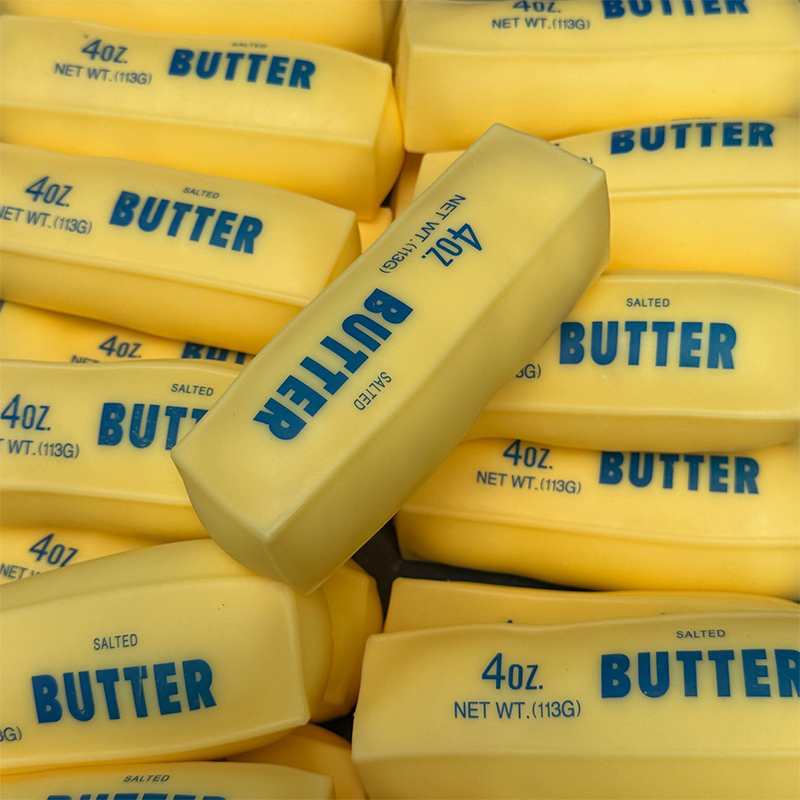 Butter Stick Squishy Stress Ba - đánh giá và giá Building Blocks