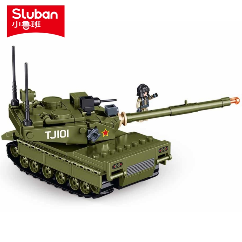 Sluban 183PCS Army Main Battle - đánh giá và giá Lego Compatible Military Tank