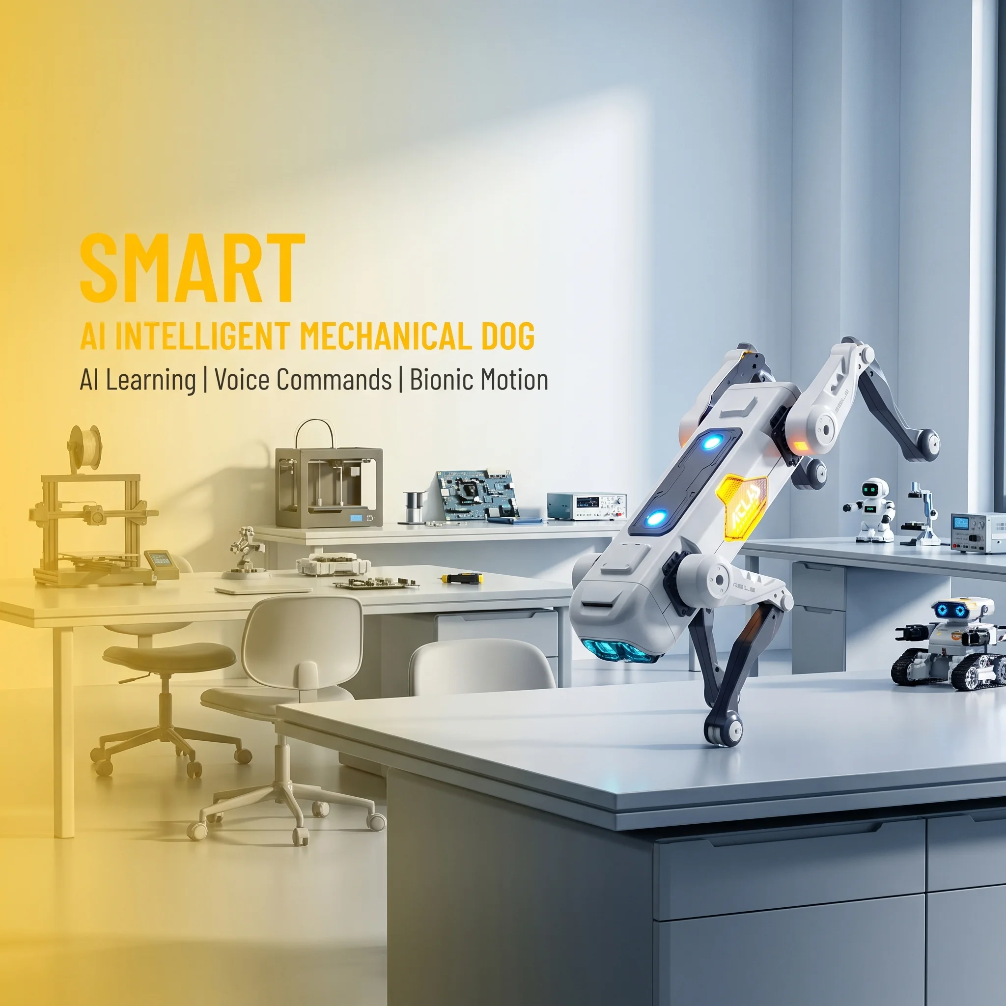AI Smart Robot Dog, Voice & AP - đánh giá và giá Remote Control Toys