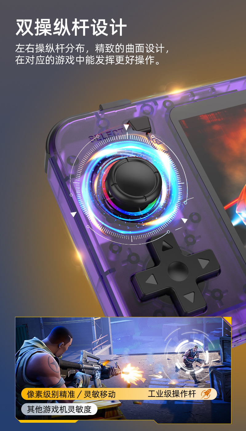 New R36H Retro Handheld Consol - đánh giá và giá Retro Handheld Game Console R36S