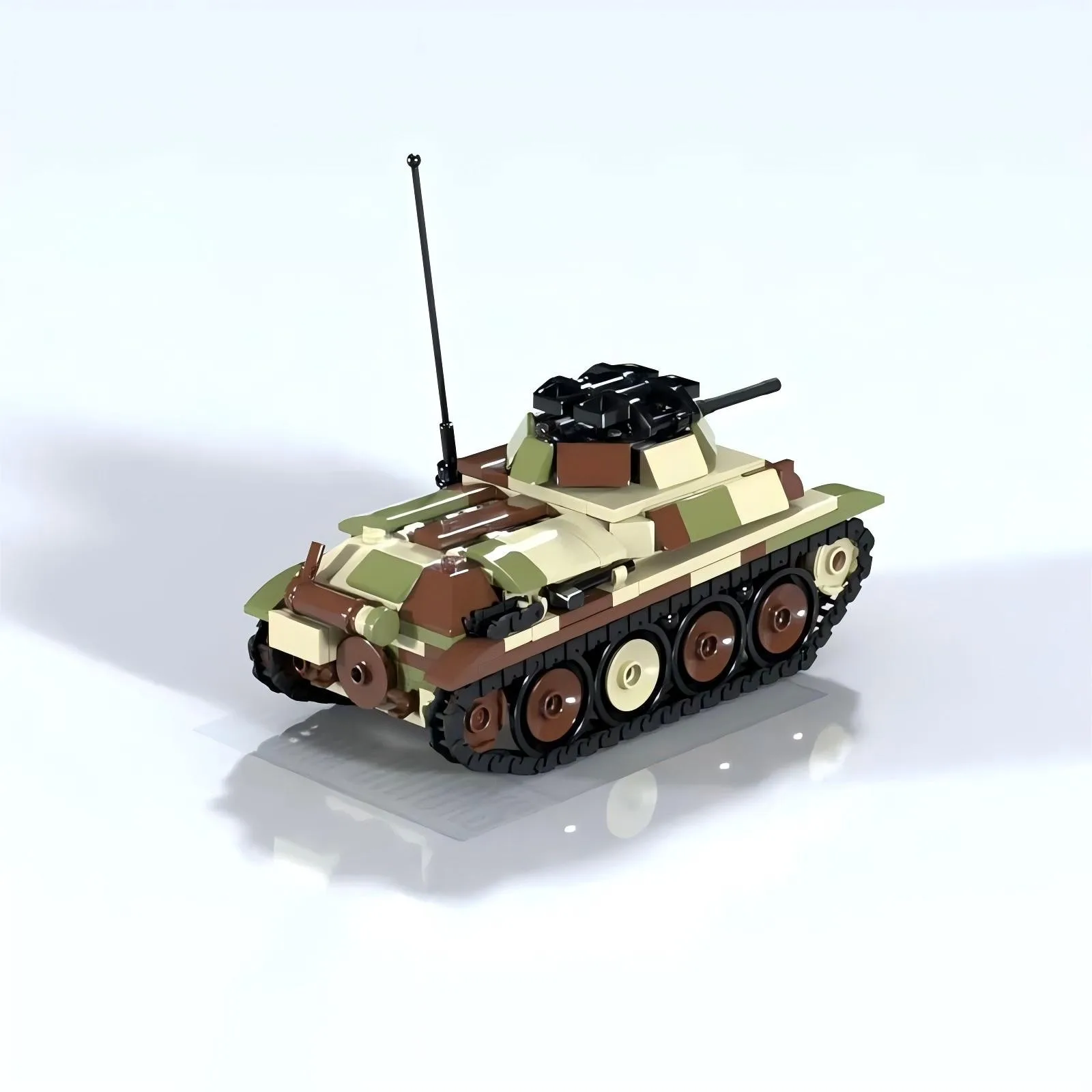  High-Tech Equipment Infantry  - đánh giá và giá Lego Compatible Military Tank