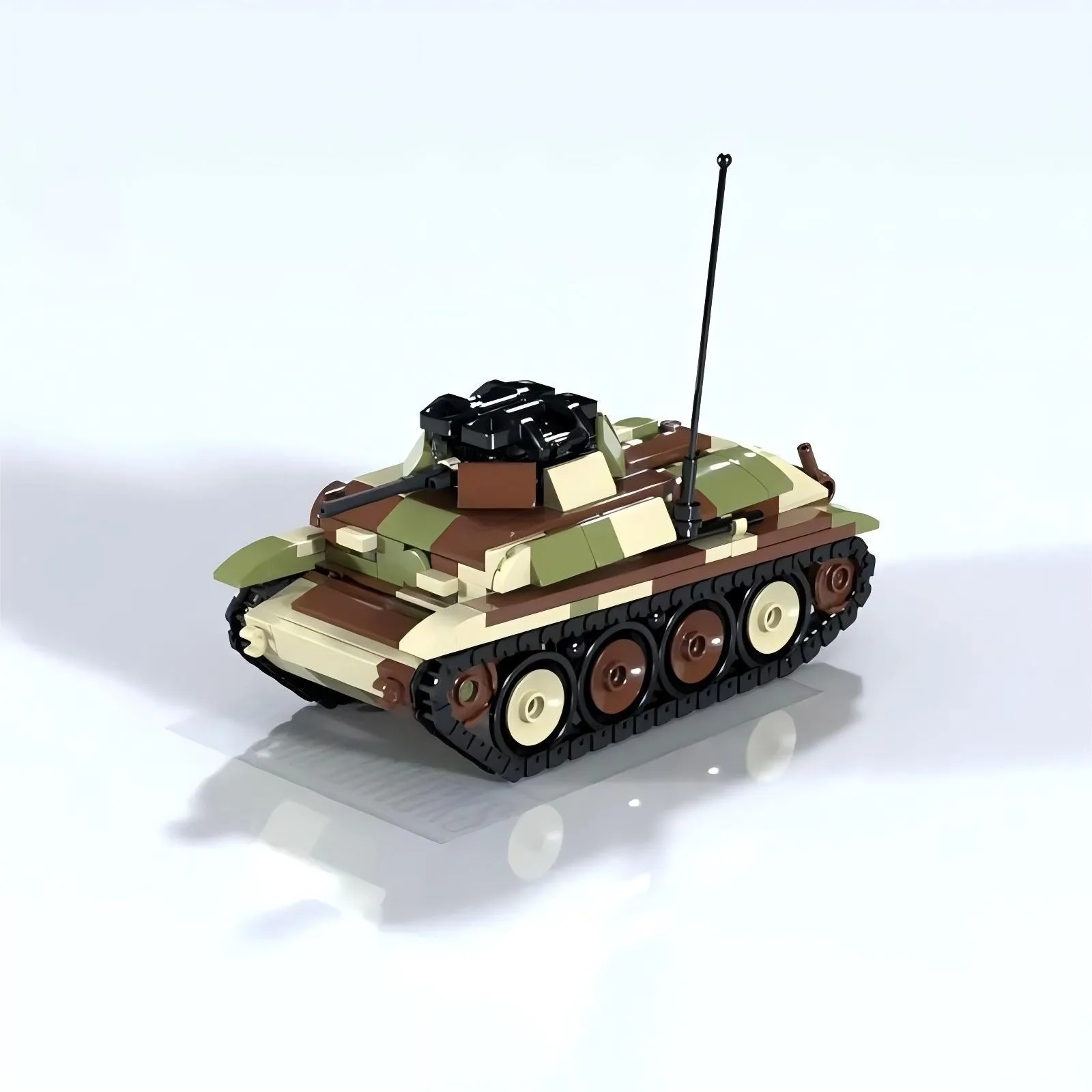  High-Tech Equipment Infantry  - đánh giá và giá Lego Compatible Military Tank