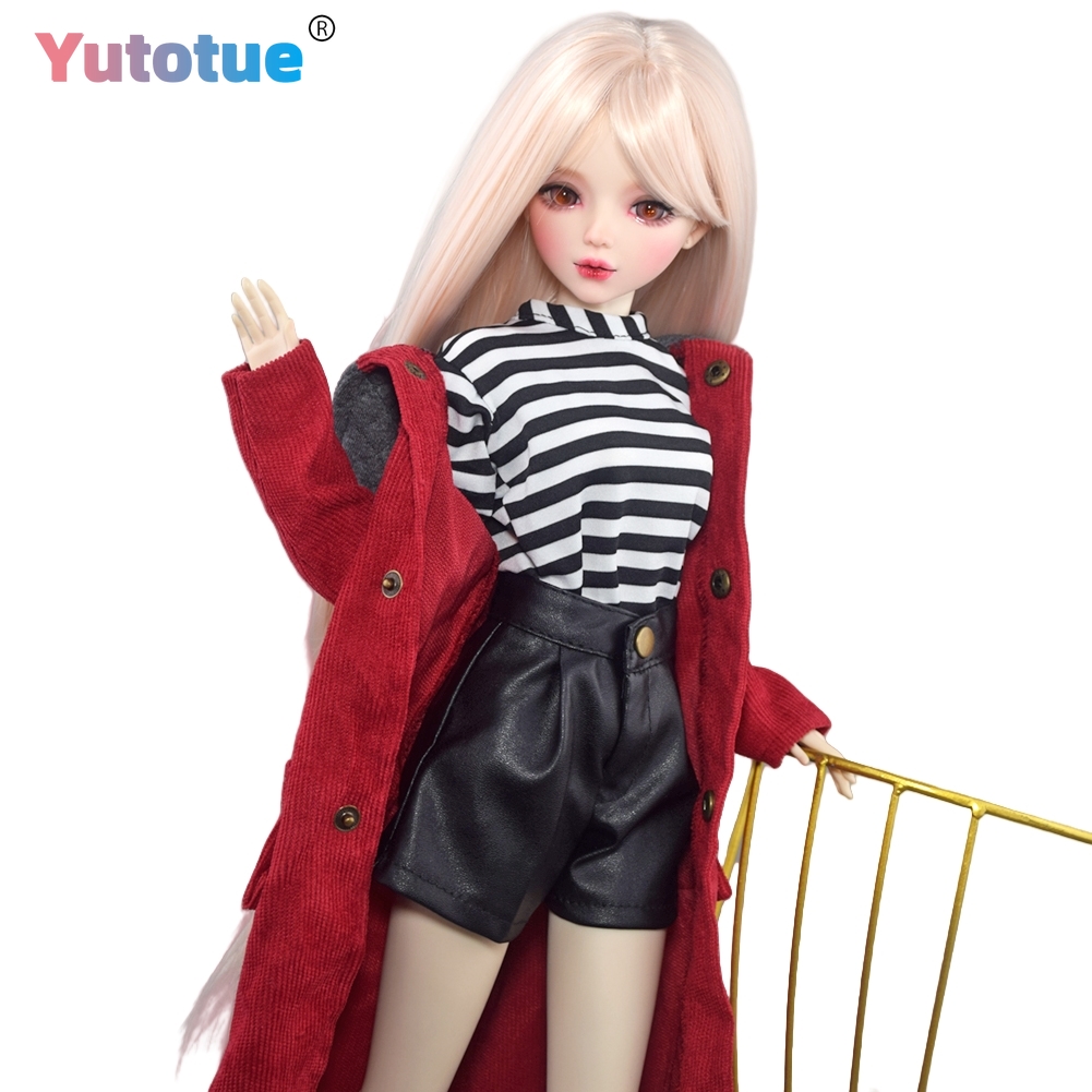 YUTOTUE 22 inch Height Female  - đánh giá và giá Bjd Doll 1 6 Full Set With Clothes